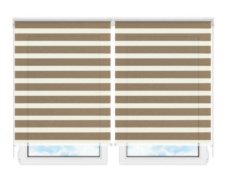 Рулонные шторы мини День Ночь новара 1902 цена. Купить в «Мастерская Жалюзи»
